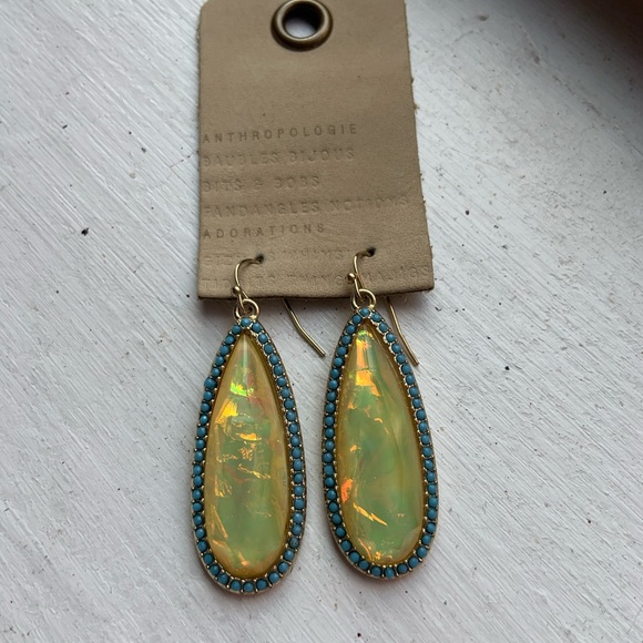 Francesca's Collections Jewelry - Blue | Translucent Statement Earrings Francesca's Collections Jewelry - Blue | Translucent Statement Earrings